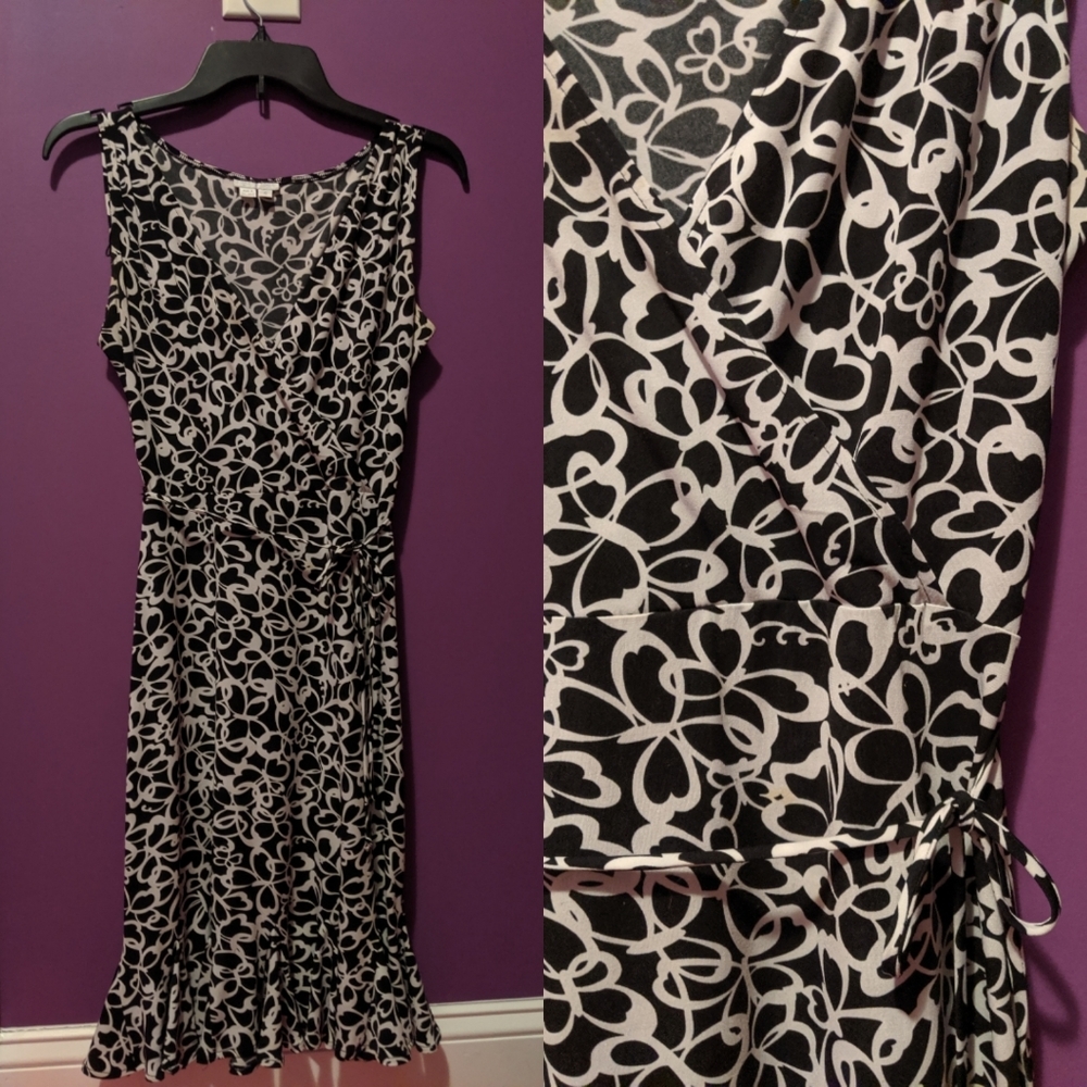 Butterfly Pattern Dress